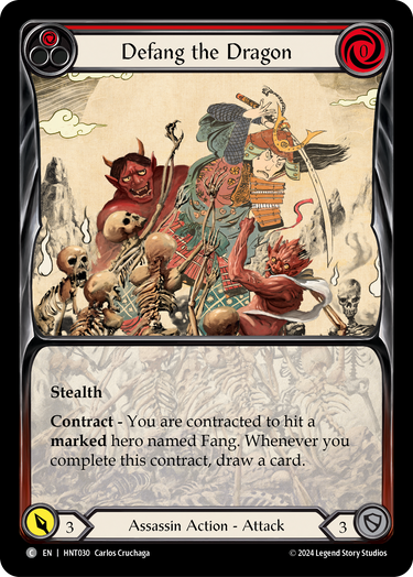 Defang the Dragon (Red) (Extended Art)